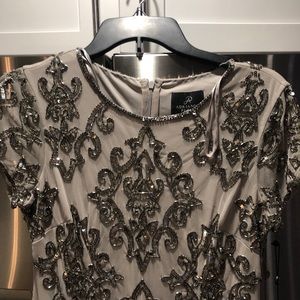 Adrianna Papell Coctail dress / Sparkly dress for holidays party